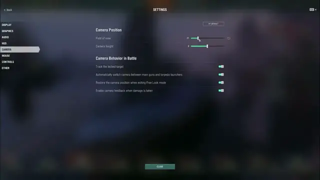 Video thumbnail for How To Adjust FOV In In World Of Warships