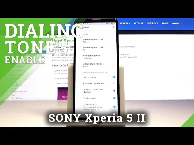 'Video thumbnail for How to Enable Dial Pad Tones in Sony Xperia 5 II - Mute Dial Pad Sounds'