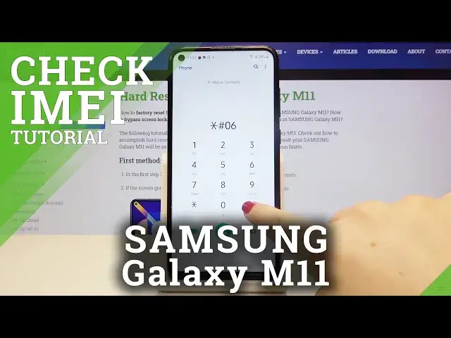 'Video thumbnail for How to Find Serial Number of Your Samsung Galaxy M11 - Check IMEI & SN'