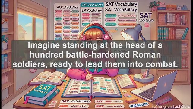 Video thumbnail for 5000 Must Know SAT Vocabulary - Centurion: The Roman Army's Backbone