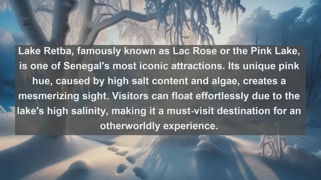 Video thumbnail for Exploring Senegal's Natural Gems: Top 10 Famous Lakes You Must See