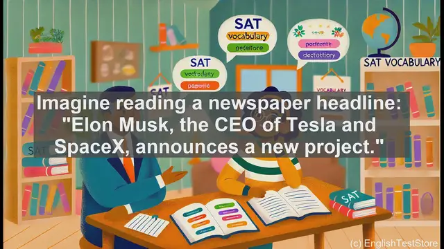 Video thumbnail for 5000 Must Know SAT Vocabulary - Apposition: A Key Grammar Concept for SAT Success