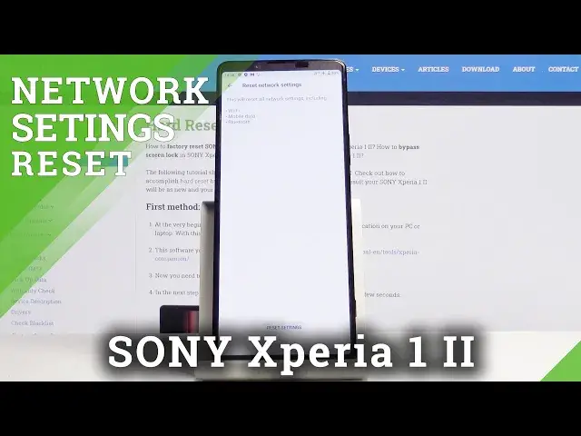 'Video thumbnail for How to Reset Network Settings in SONY Xperia 1 II – Network Settings'