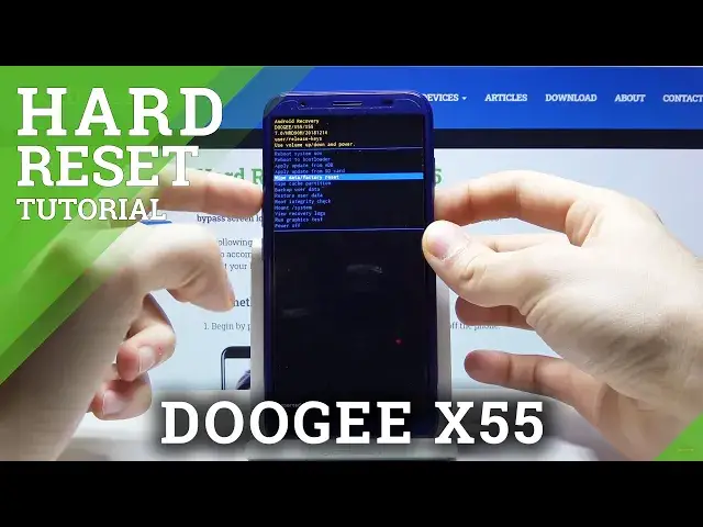 Video thumbnail for How to Hard Reset Doogee X55 - Factory Reset by Recovery Mode