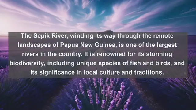 Video thumbnail for Discover the Majestic Beauty: Top 10 Famous Rivers in Papua New Guinea