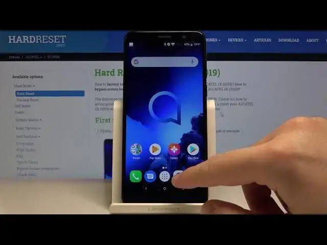 'Video thumbnail for EIS Camera Option – Stabilize Video on ALCATEL 1X (2019)'