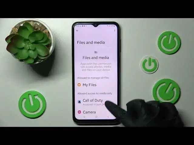 'Video thumbnail for How to Change Apps Permissions on SAMSUNG Galaxy A23'