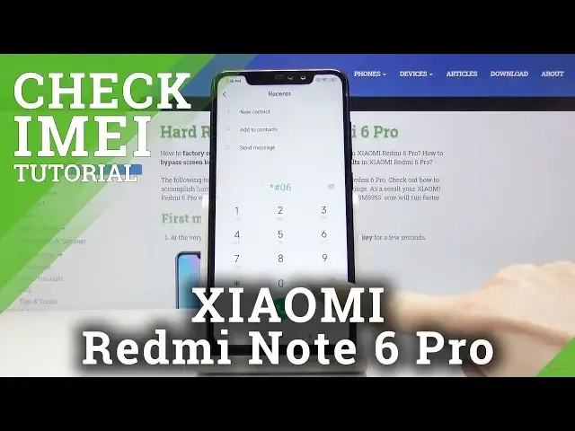 'Video thumbnail for How to Check Serial Number in Xiaomi Redmi Note 6 Pro – Locate IMEI Number'