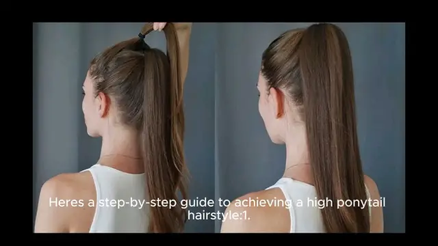 'Video thumbnail for High ponytails hairstyle'