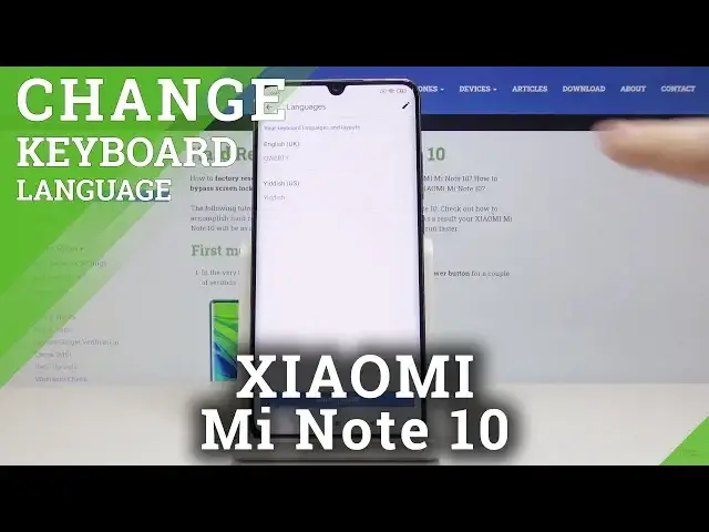 Video thumbnail for How to Enter Keyboard Dictionary in XIAOMI Mi Note 10 – Keyboard Language