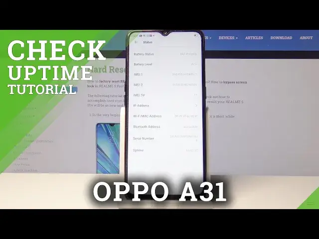 Video thumbnail for How to Check Uptime in OPPO A31 2020 – Find Phone Activity