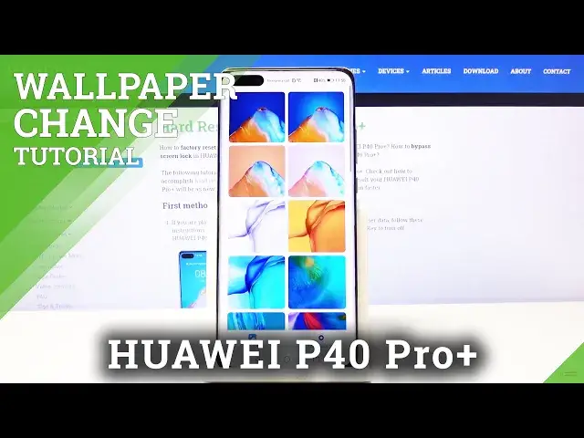 Video thumbnail for HUAWEI P40 Pro+ WALLPAPER CHANGE