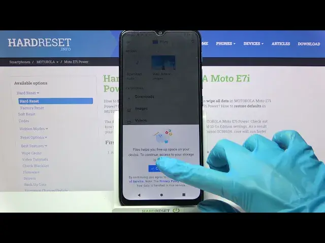 'Video thumbnail for How to Access all Downloads in Motorola Moto E7i Power - Find Downloaded Files'