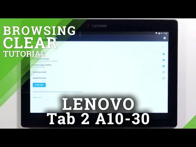 'Video thumbnail for How to Clear Browsing Data in LENOVO Tab 2 A10-30 – Reset Browsing History'