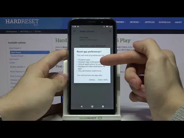 Video thumbnail for How to Reset App Preferences in MOTOROLA E6 Play – Restore Default App Settings