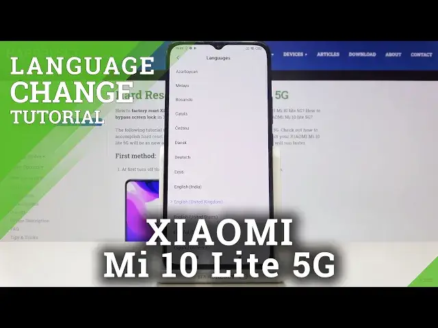 'Video thumbnail for How to Change System Language in XIAOMI Mi 10 Lite 5G – Set Up Desired Language'