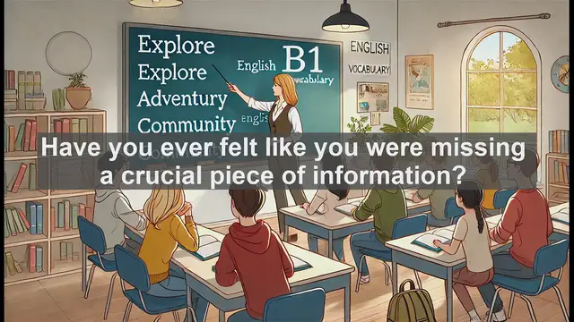 Video thumbnail for 2500 Must Know CEFR B1 Vocabulary - Context: The Key to Understanding