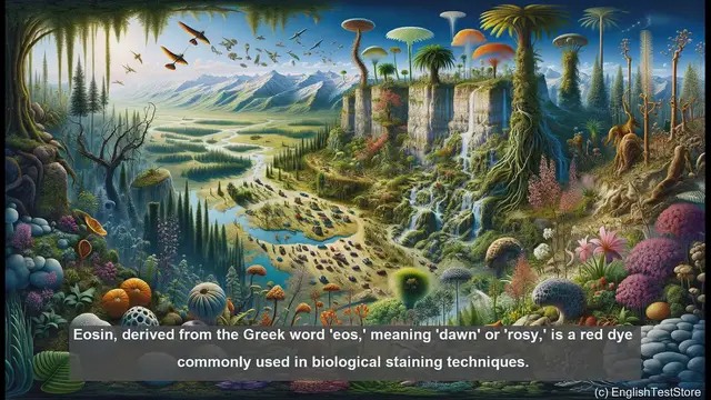 Video thumbnail for Eosin in biology - meaning, definition and examples