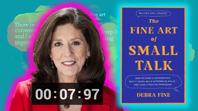Video thumbnail for Debra Fine_ How to Master Small Talk and Network Successfully