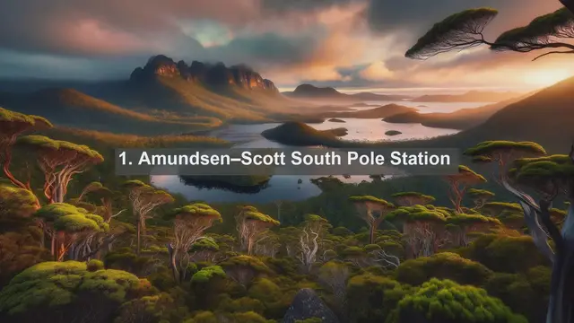 Video thumbnail for "Discovering Antarctica's Unique Architectural Marvels | Top 10 Famous Landmarks"