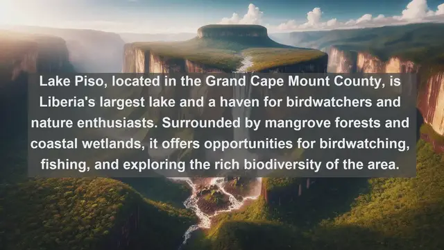 Video thumbnail for Unveiling Liberia's Natural Treasures: Top 10 Famous Lakes You Must Explore!