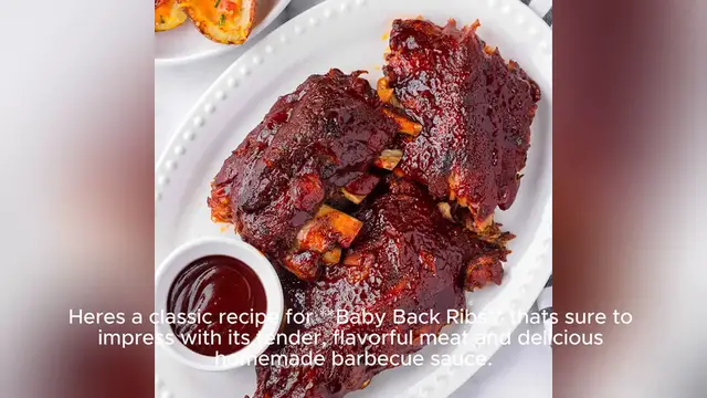 Video thumbnail for baby back ribs recipe