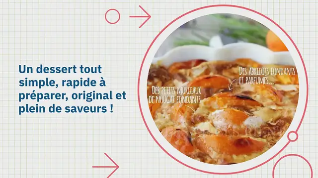 Video thumbnail for Clafoutis d’abricots, cardamome et nougat