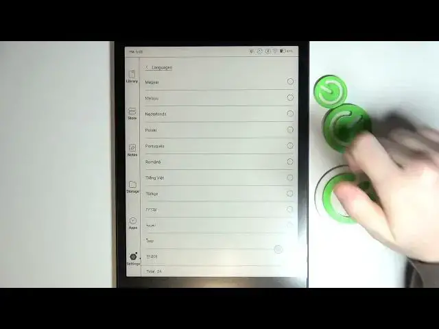 Video thumbnail for Onyx Boox Note 5 How To Change Language