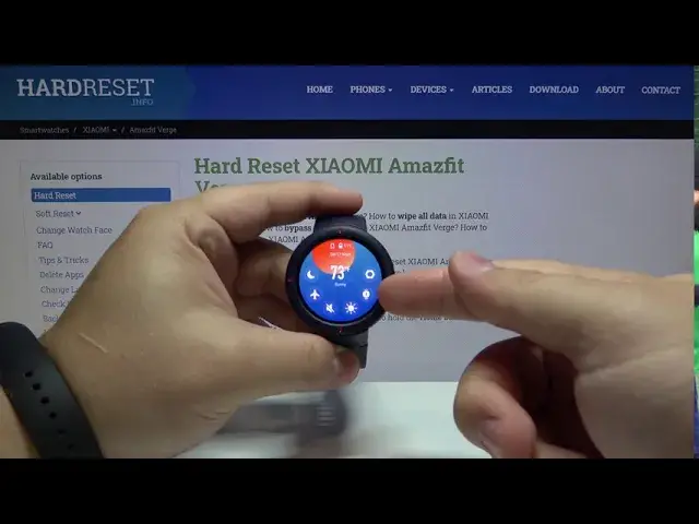 'Video thumbnail for How to Soft Reset Xiaomi Amazfit Verge - Force Restart'