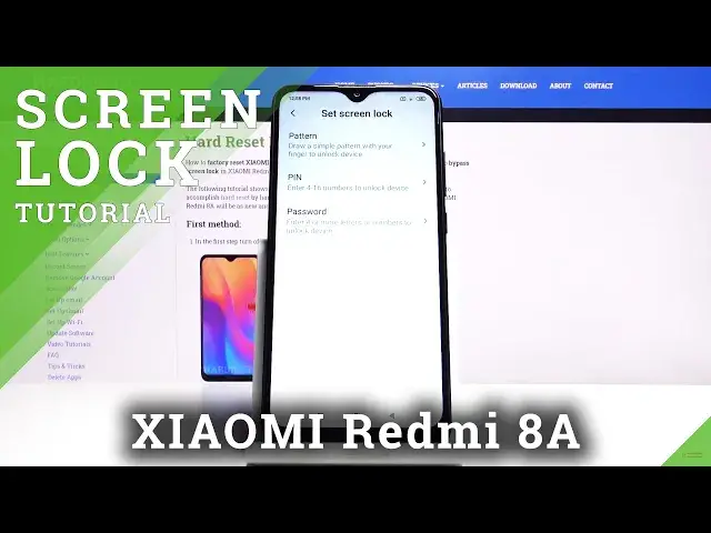 Video thumbnail for How to Change Lock Method in XIAOMI Redmi 8A – Find Lock Options