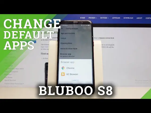 'Video thumbnail for How to Change Default Apps in BLUBOO S8 – Swap Default Apps'