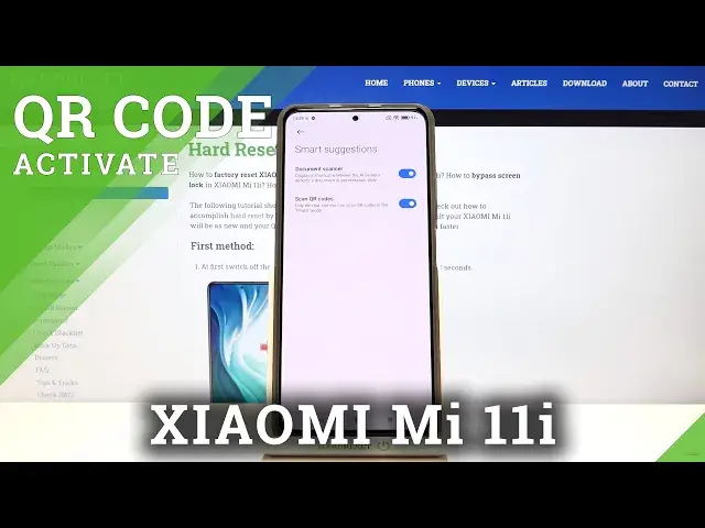 'Video thumbnail for How to Scan QR Codes in XIAOMI Mi 11i – Find QR Scanner'