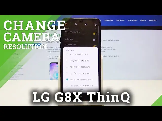 Video thumbnail for How to Change Aspect Ratio in LG G8X ThinQ – Camera Settings