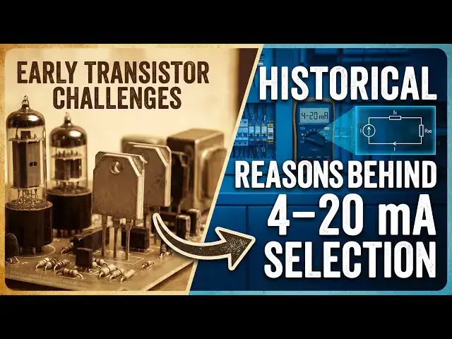 Video thumbnail for Historical Reasons Behind 4–20 mA Selection: Early Transistor Challenges
