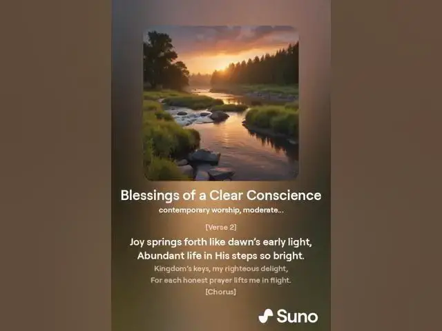 Video thumbnail for Blessings of a Clear Conscience