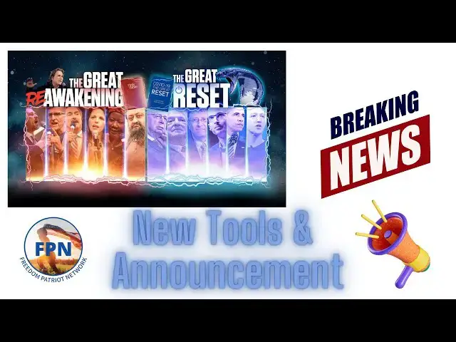 Video thumbnail for Join Us for Exciting News for New Tools & Announcement with ReAwaken America Tour