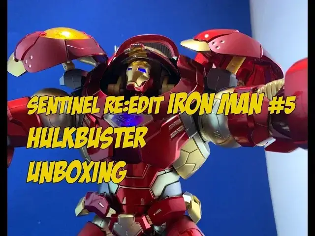 Video thumbnail for Unboxing Sentinel Re:Edit Iron Man #05 Hulkbuster action figure and review