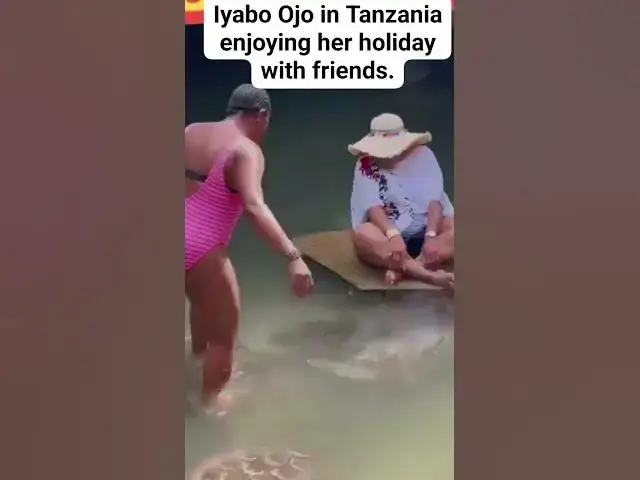 'Video thumbnail for Iyabo Ojo and friends in Tanzania #breakingnews #iyabo #tanzania #holiday'