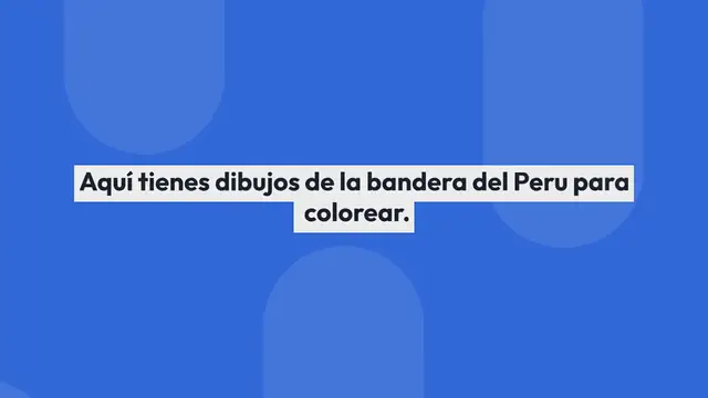 Video thumbnail for Bandera del Peru para colorear