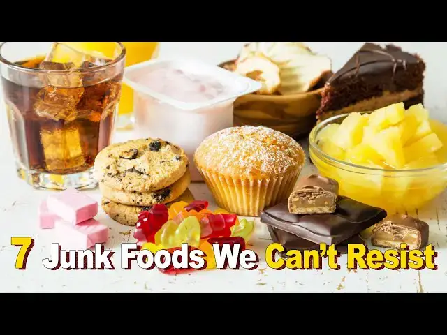 Video thumbnail for 7 Junk Foods We Can’t Resist – Even Knowing They’re Unhealthy! 🍕🍩