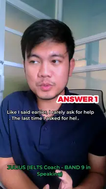 'Video thumbnail for IELTS SPEAKING PART 1 TOPIC: Asking For Help'