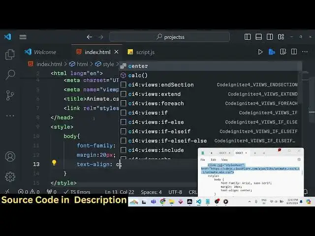 Video thumbnail for Javascript Animate.css Exampe to Animate HTML5 DOM Elements in Browser Full Example