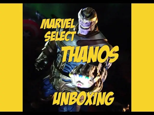Video thumbnail for Unboxing Marvel Select Thanos 7" action figure