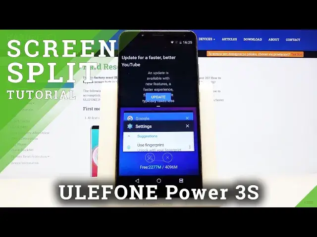 Video thumbnail for How to Enter Split Screen in Ulefone Power 3S – Create Double Screen