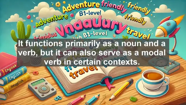 Video thumbnail for 2500 Must Know CEFR B1 Vocabulary - Understanding the Word 'Need': Essential English Vocabulary