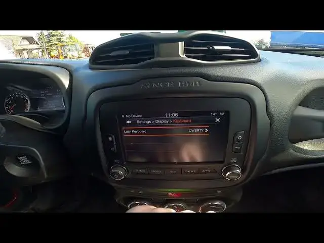 'Video thumbnail for How to Change Keyboard Layout in Jeep Renegade ( 2014 - now ) - Adjust Keyboard Settings'