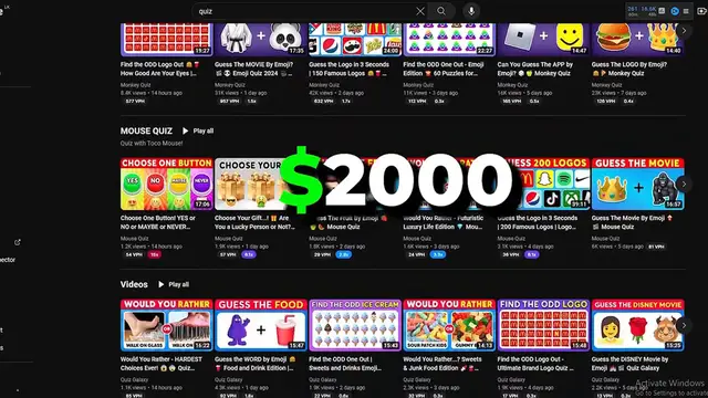 Video thumbnail for Best Faceless Channel Idea for Youtube _ Full course Quiz NIche