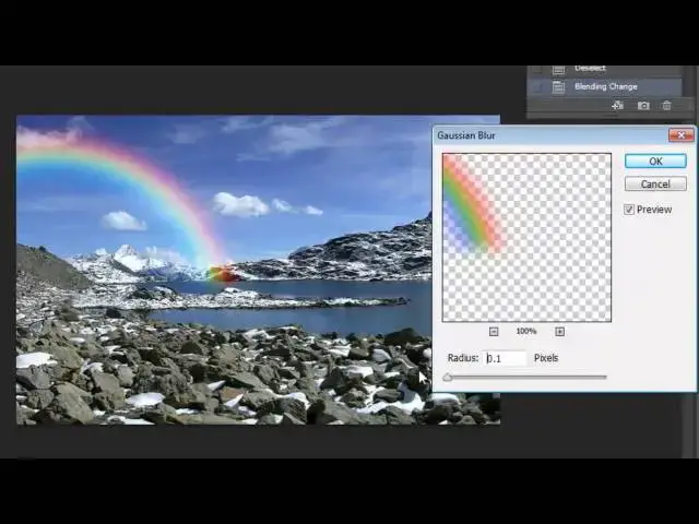 Video thumbnail for Thêm hiệu ứng cầu vồng cho bức ảnh với Photoshop
