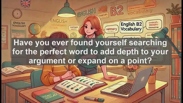 Video thumbnail for 1500 Must Know CEFR B2 Vocabulary - How to Use 'Besides' Correctly in English