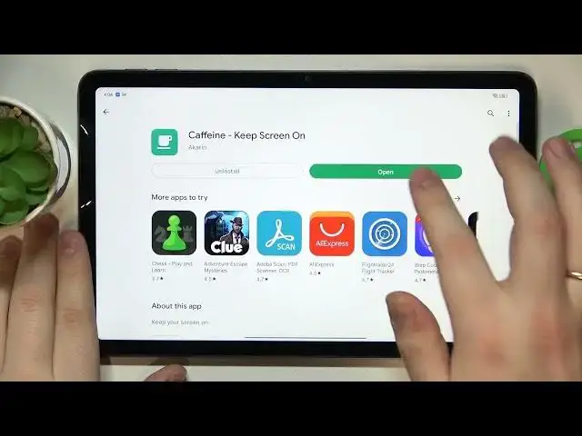 'Video thumbnail for How to Change Screen Timeout to Never on Oppo Pad Air - Caffeine App'